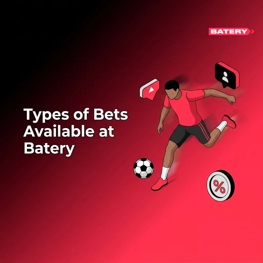 Batery bet types explained: Single, Express Accumulator, and System bets for different strategies and risk levels